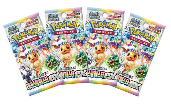 Korean Pokemon: Terastal Festival ex - Espeon Promo Binder Set