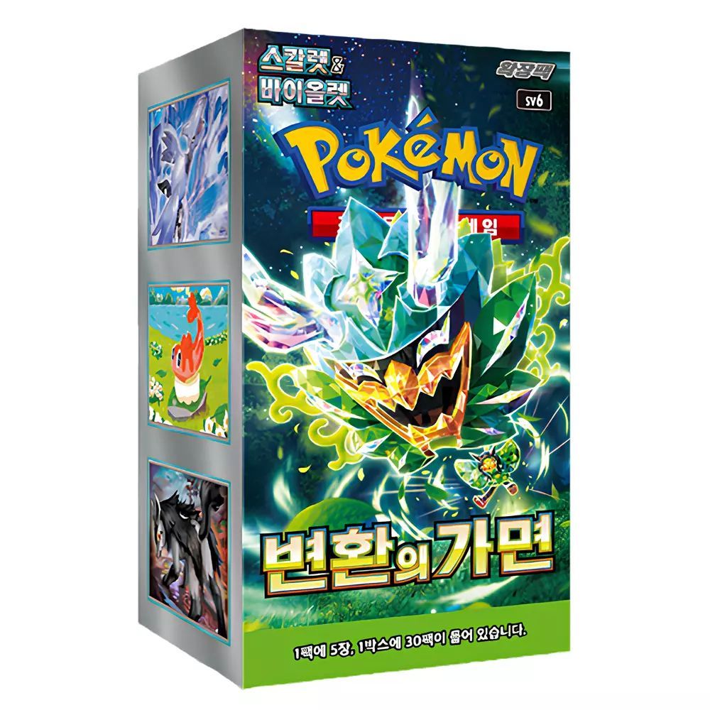 Korean Pokemon: Mask of Change sv6 Booster Box