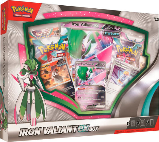 Pokemon: Iron Valiant ex Collection Box