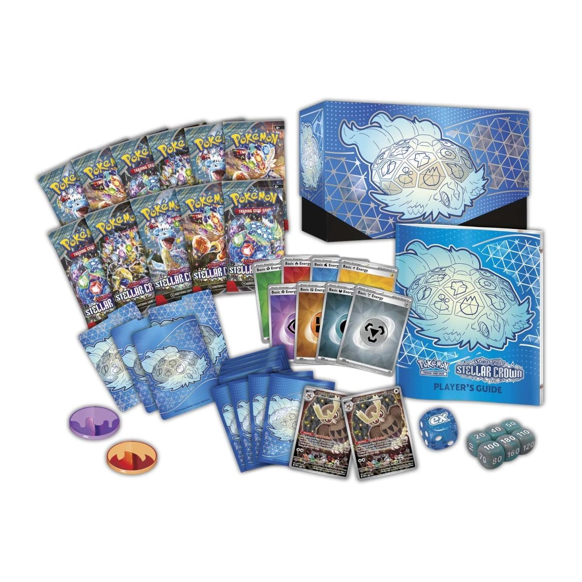 Pokemon Scarlet & Violet 7: Stellar Crown Elite Trainer Box