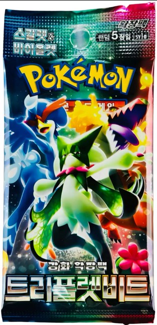 Korean Pokemon: Triple Beat Booster Pack