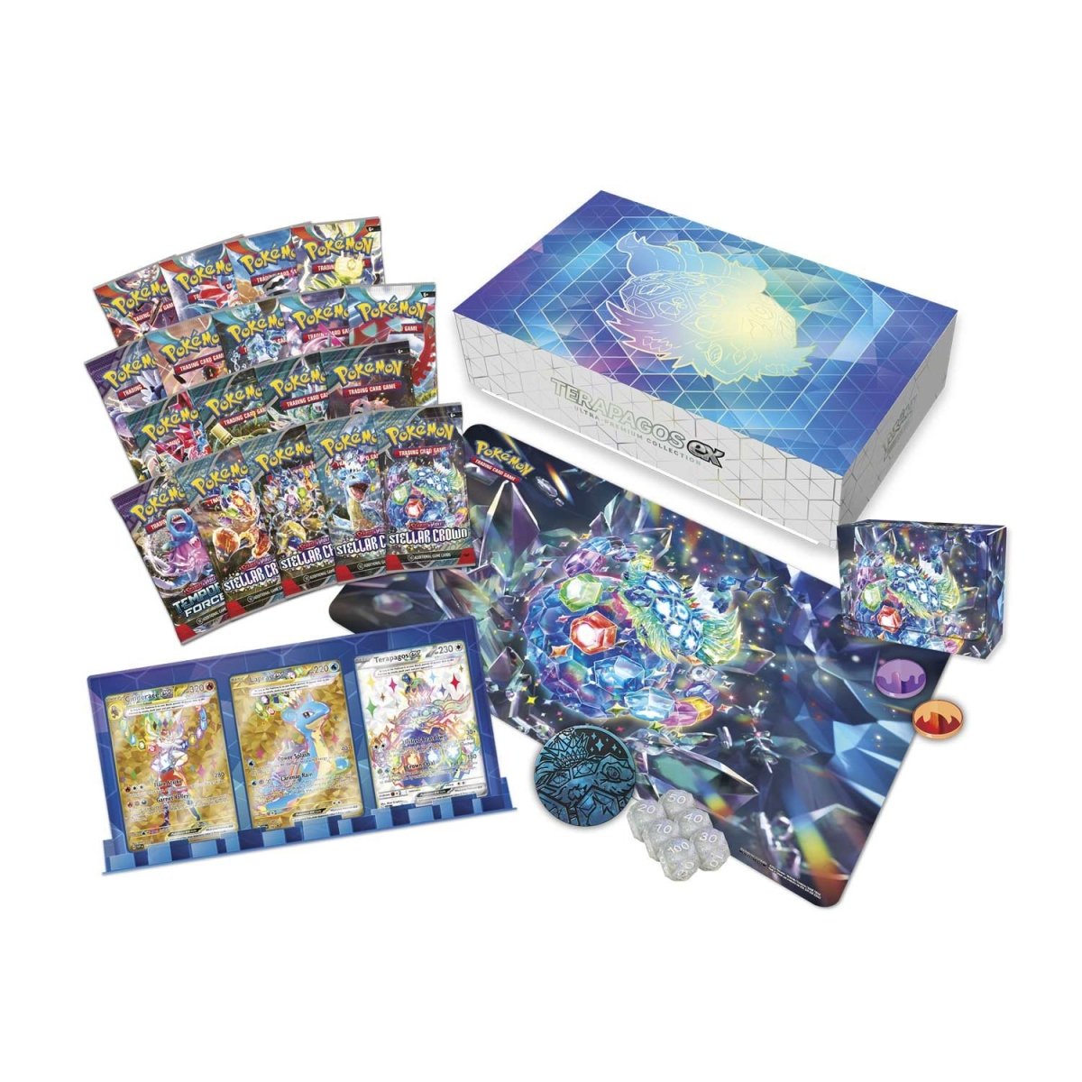 Pokemon TCG: Terapagos ex Ultra-Premium Collection