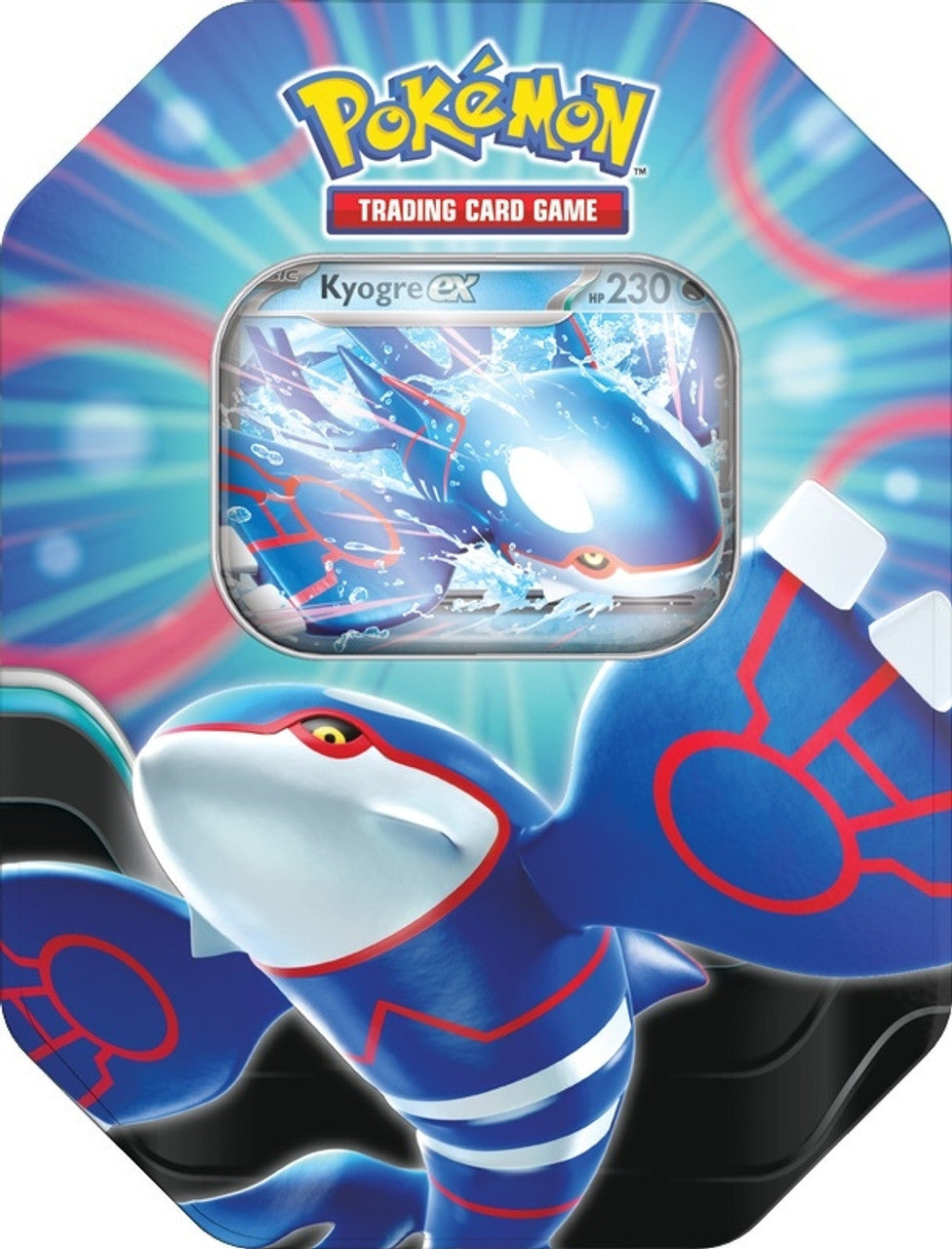 Pokemon Azure Legends Tin - Kyogre ex