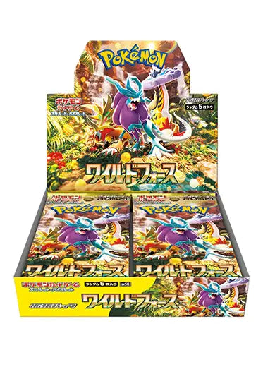 Japanese Pokemon: Wild Force - Booster Box