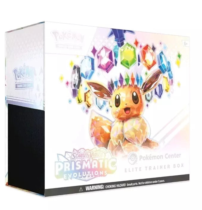 Pokemon TCG: Scarlet & Violet Prismatic Evolutions Elite Trainer Box