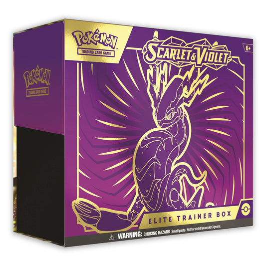 Pokemon Scarlet & Violet Base Set - Elite Trainer Box: Miraidon (Violet)