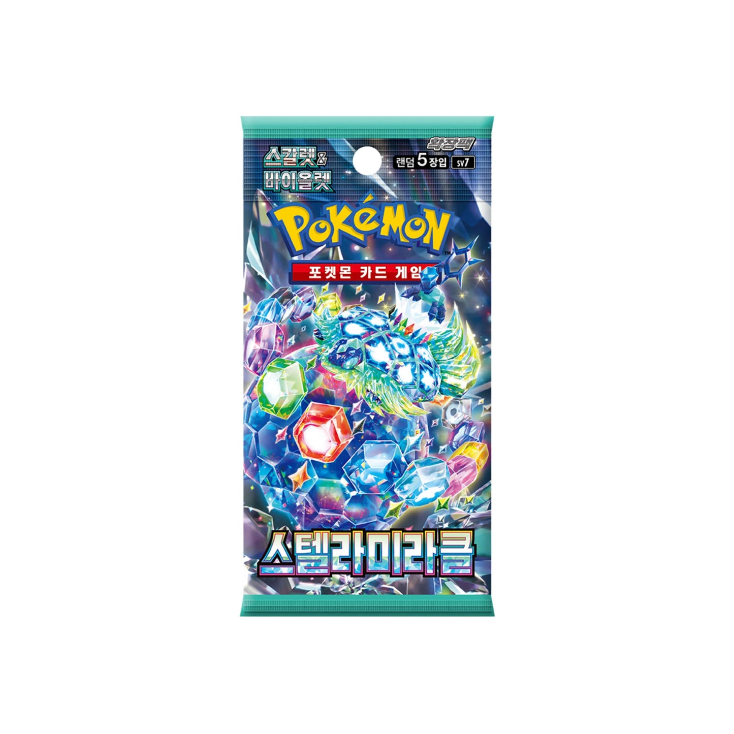 Korean Pokemon: Stellar Miracle sv7 Booster Pack